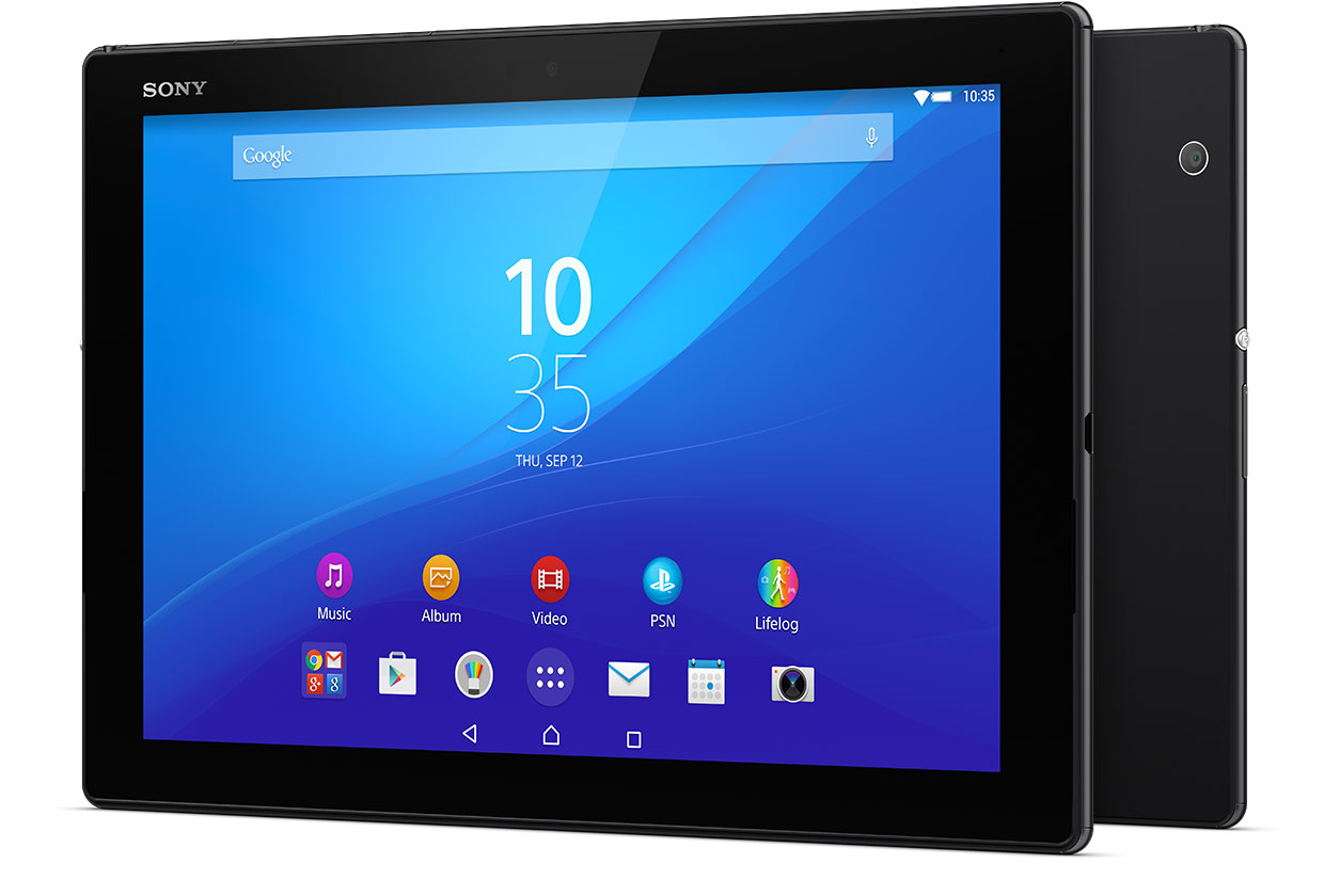 Стоимость Sony Xperia Z4 Tablet с поддержкой 