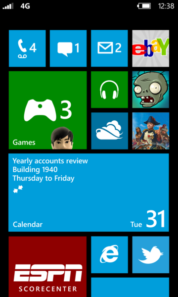 Скриншоты Windows Phone 8