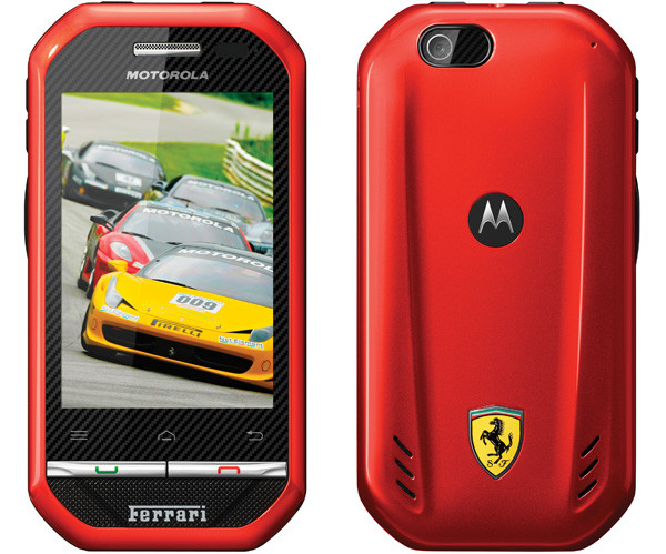Motorola i867 Ferrari: смартфон в корпусе авто