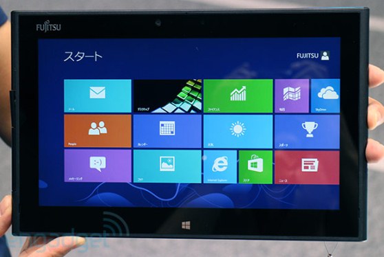 Водонепроницаемый планшет Fujitsu на Windows 8
