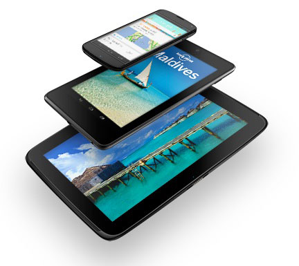 Google представила планшет Nexus 10