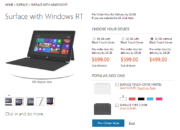 Аналитики о стоимости Microsoft Surface RT