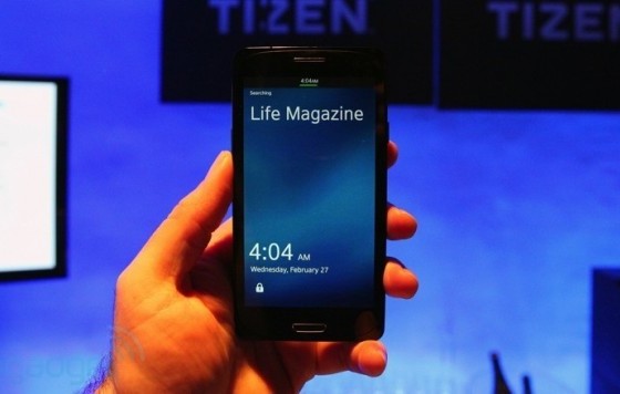 Прототип смартфона на Tizen 2.0