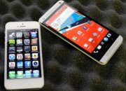 Проверка HTC One и iPhone 5 на ударопрочность