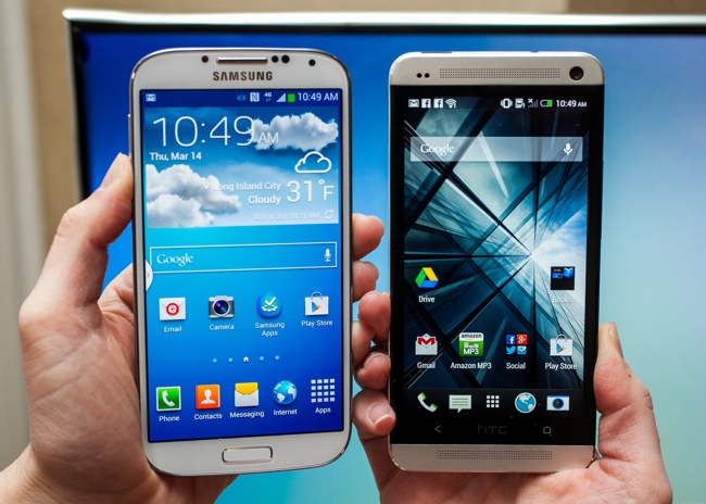 Samsung Galaxy S4 и HTC One