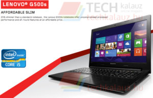 Lenovo готовит ноутбуки IdeaPad G500 и G500s