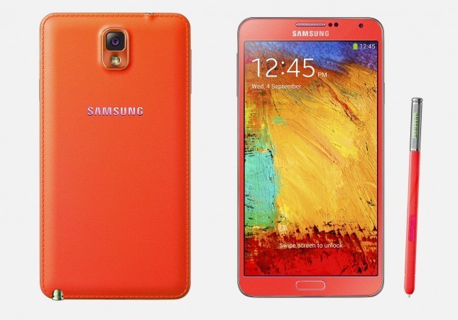 Красный Samsung Galaxy Note 3