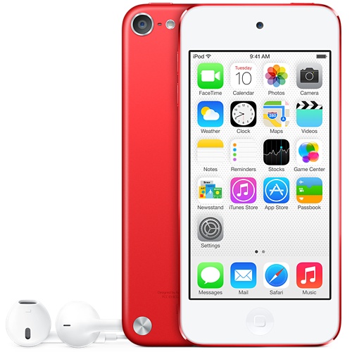 Красный iPod touch
