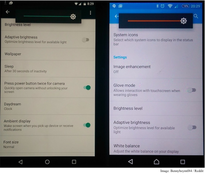LG Nexus 5X – проблема дисплея
