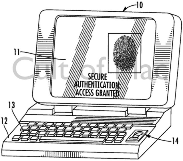 MacBook со сканером отпечатков пальцев