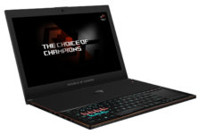 ASUS ROG Zephyrus – первый ноутбук с GeForce GTX 1080 Max-Q
