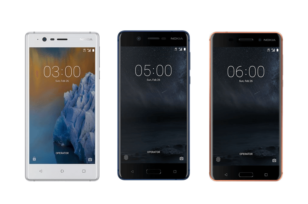Nokia 5 и Nokia 3