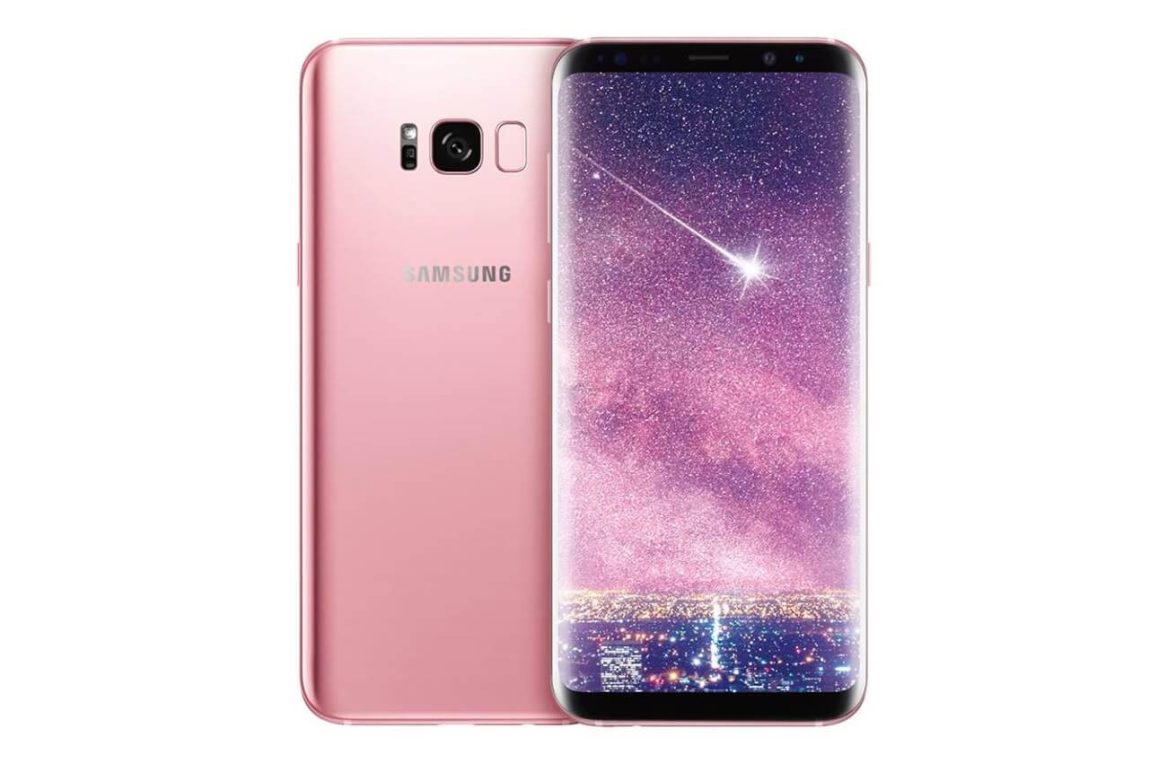 Pink Galaxy S8