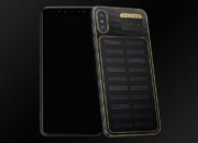 Caviar представила iPhone X с солнечной батареей