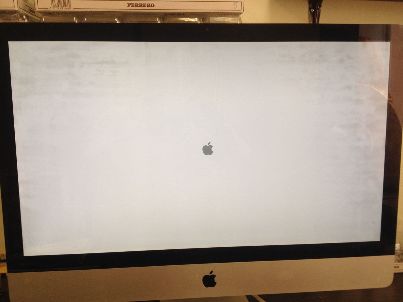 iMac пыль