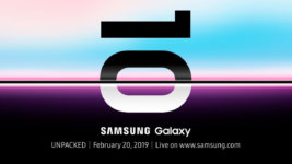 Samsung официально представит 20 февраля смартфоны Galaxy S10