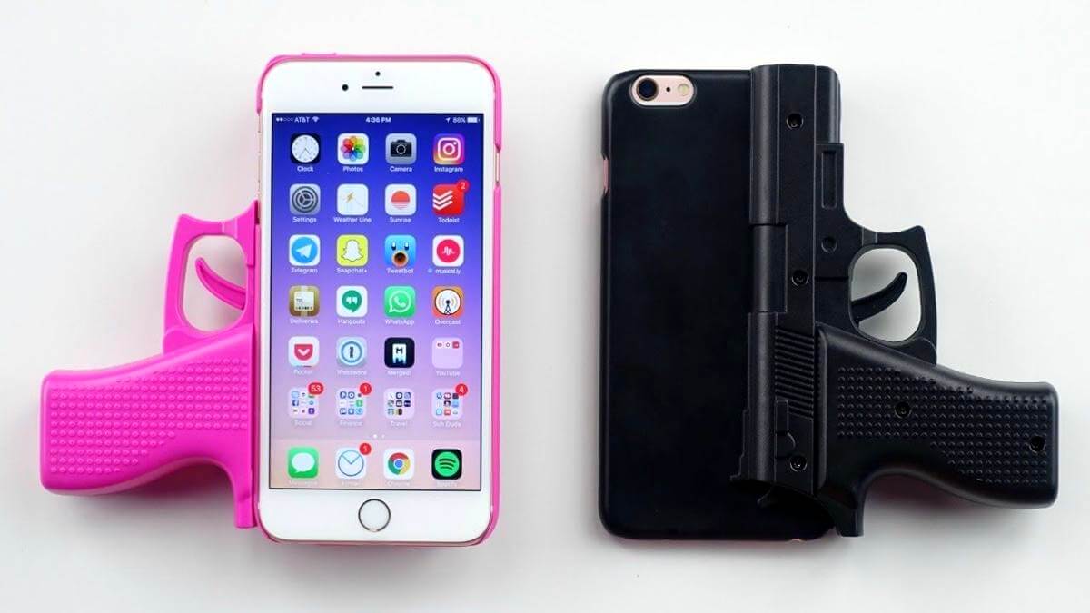 iPhone-пистолет