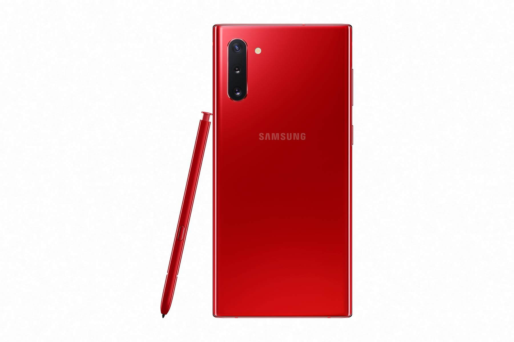 Galaxy Note10 Красный