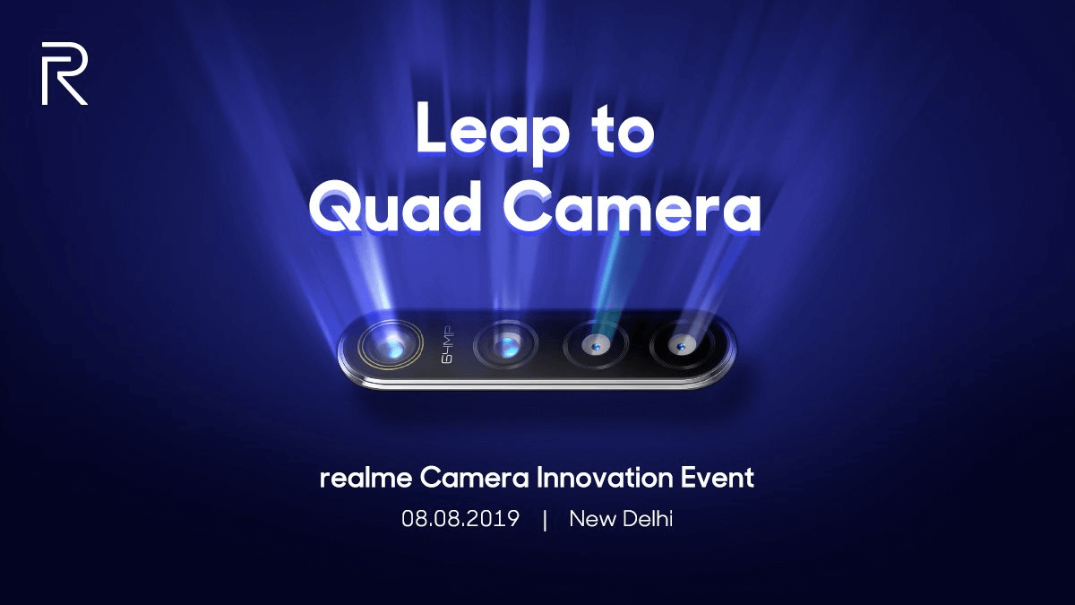 Realme покажет первый смартфон с камерой на 64 Мп уже 8 августа