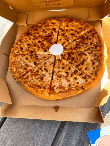 Pixel 4 pizza