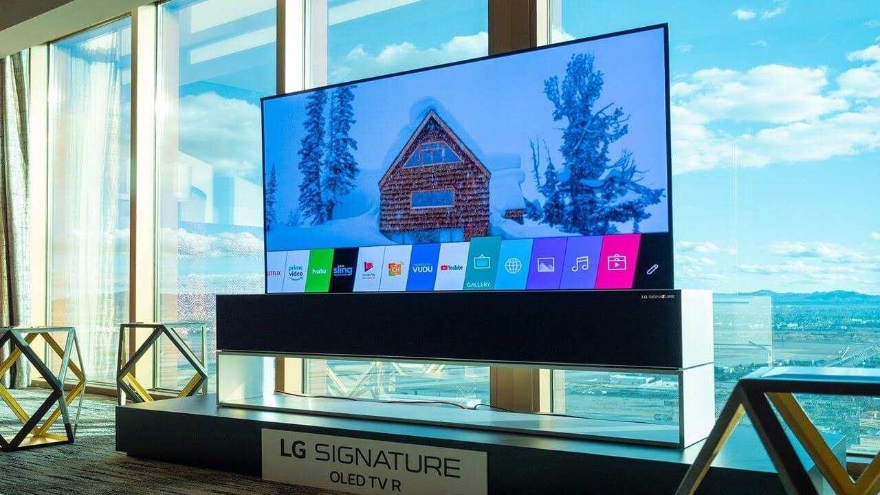 LG Signature TV R