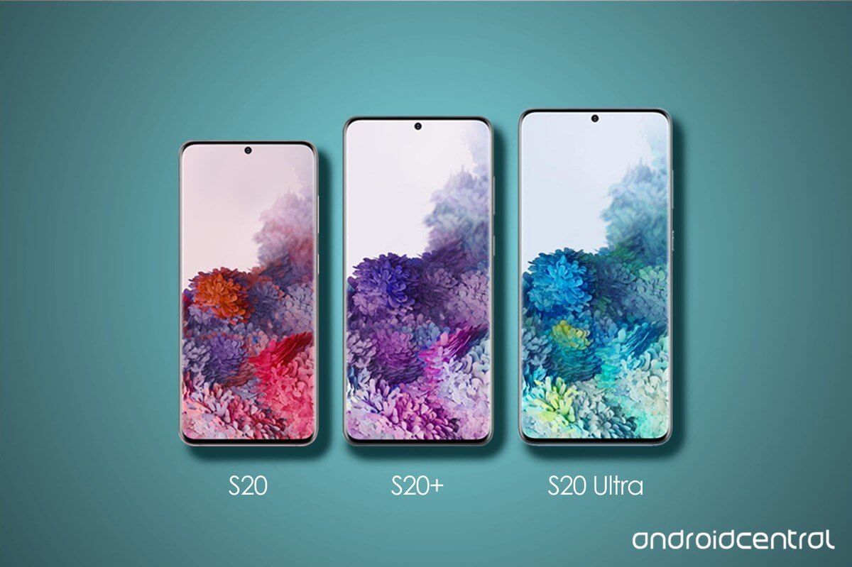 Размеры Samsung Galaxy S20 Ultra в сравнении с другими смартфонами