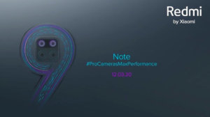 Redmi Note 9 – дата анонса и характеристики