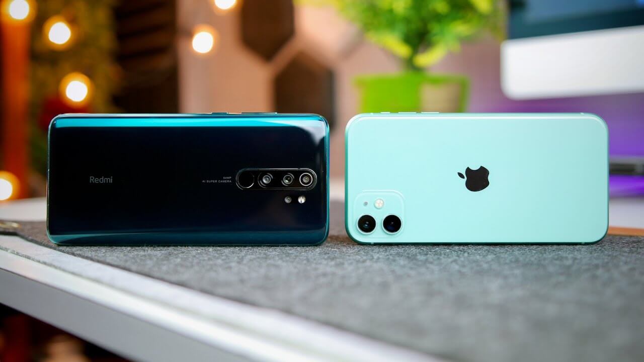 Redmi Note 8 Pro vs iPhone 11