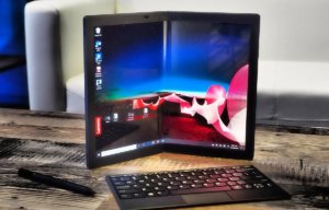 Ноутбук Lenovo ThinkPad X1 Fold с гибким дисплеем поступает в продажу