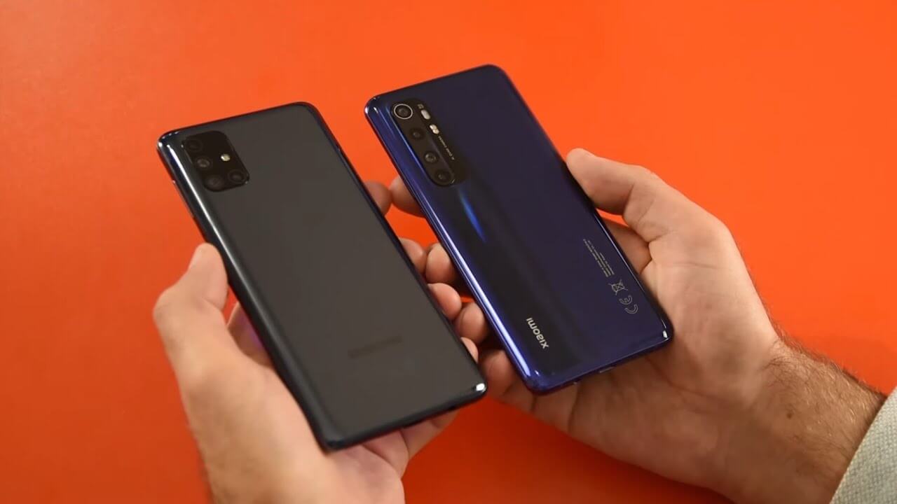 Xiaomi and Samsung