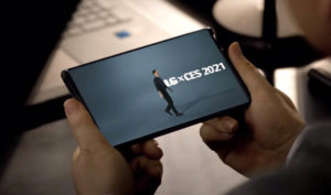 CES 2021: LG показала смартфон Rollable с раздвижным экраном