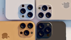 Дизайн iPhone 13 Pro Max в четырёх новых цветах на рендерах