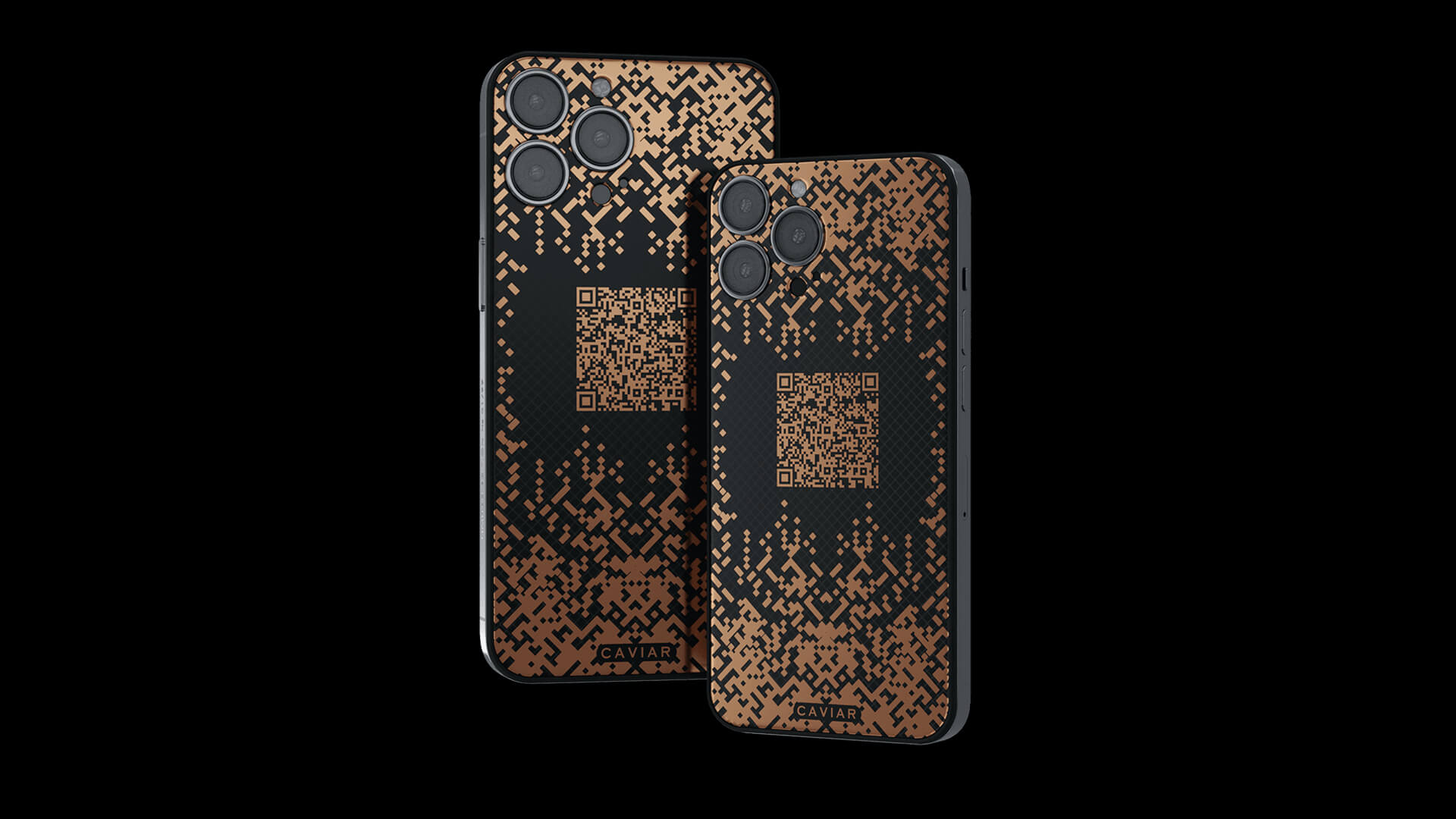Caviar представила коллекцию iPhone 13 Pro Digital Signature с золотым  QR-кодом за 2 099 000 рублей