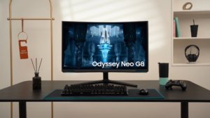 Samsung Odyssey Neo G8 – первый в мире игровой 4K-монитор с поддержкой 240 Гц
