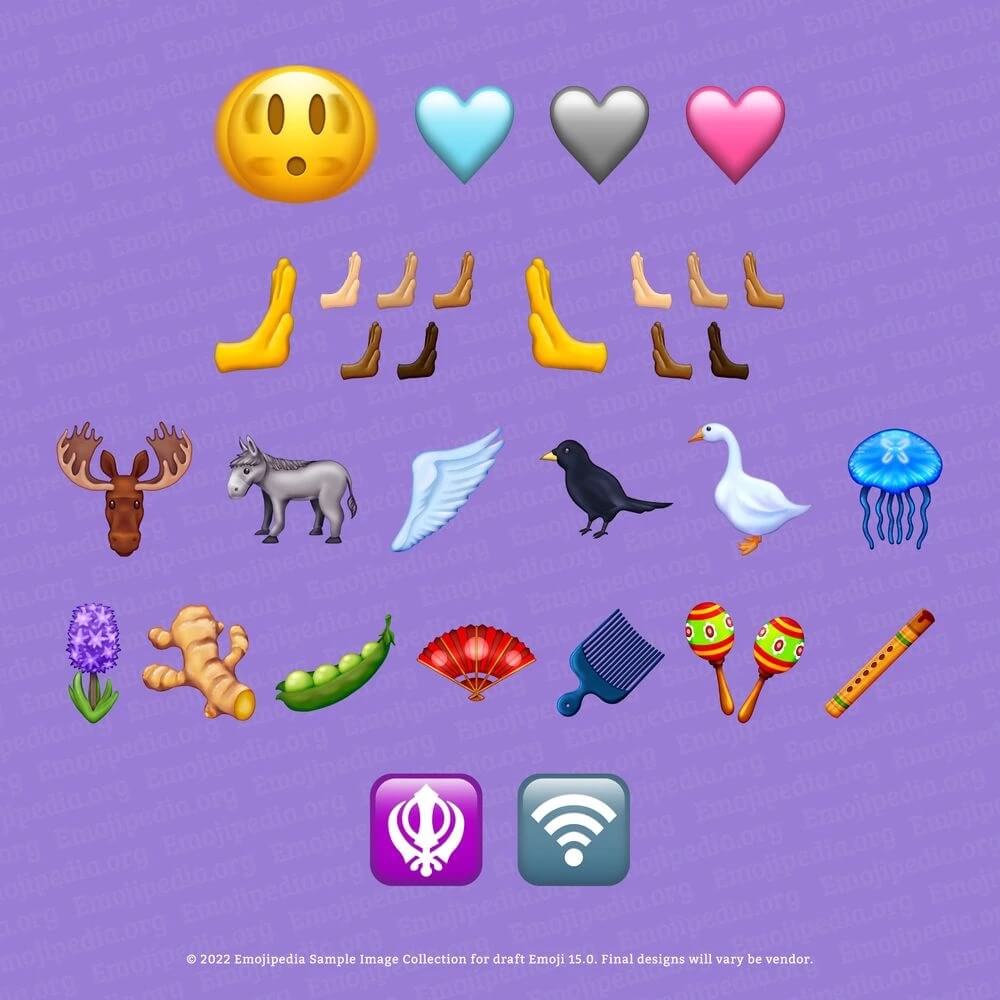 Emoji 15.0 list