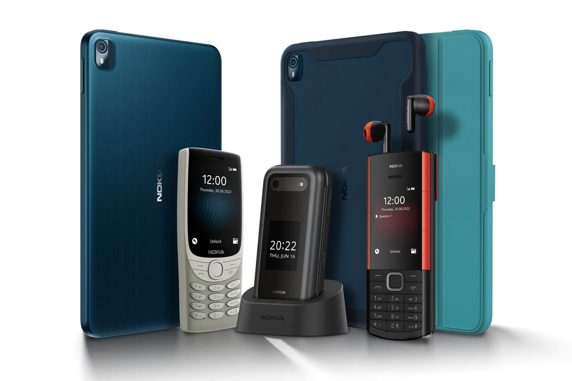 Представлены телефоны Nokia 5710 XpressAudio, Nokia 2660 Flip и Nokia 8210 4G