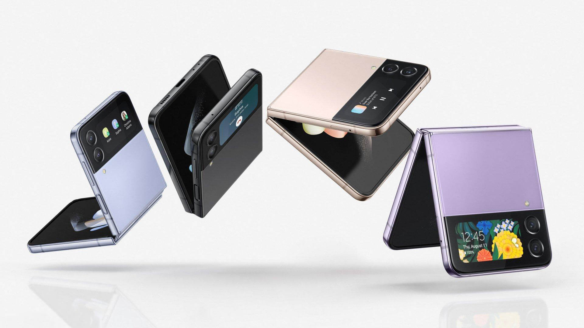 Samsung представила новый смартфон-раскладушку Galaxy Z Flip 4
