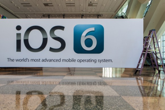 iOS 6 анонсирована на баннере WWDC 2012